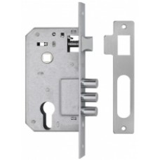 Корпус замка 62 мм (МИКРО) 3 ригеля D=40 CP SIBA 1038/M CP Корпус замка 62 мм (МИКРО) 3 ригеля D=40 CP SIBA 1038/M CP
